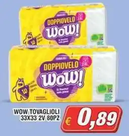 Maury's Wow tovaglioli 33x33 2v offerta