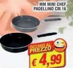 Maury's Mm mini chef padellino offerta