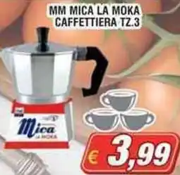 Maury's MM mica la moka caffettiera TZ. 3 offerta