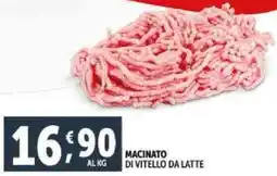 Deco Supermercati Macinato di vitello da latte offerta
