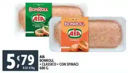 Deco Supermercati Aia bonroll offerta