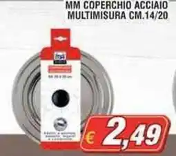 Maury's MM coperchio acciaio multimisura offerta