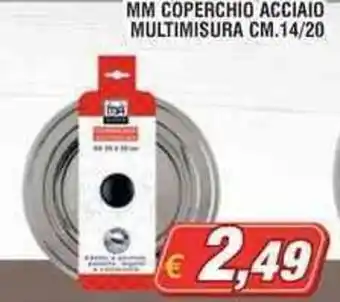 Maury's MM coperchio acciaio multimisura offerta