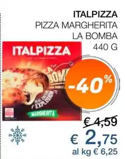 Coop ITALPIZZA PIZZA MARGHERITA LA BOMBA offerta