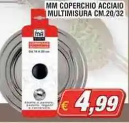Maury's MM coperchio acciaio multimisura offerta