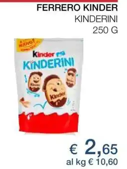 Coop Ferrero Kinder Kinderini offerta