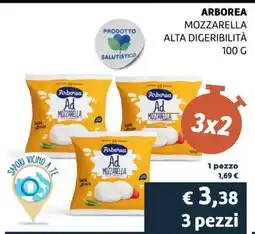 Coop Arborea Mozzarella Alta Digeribilità offerta