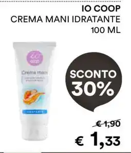 Coop IO COOP CREMA MANI IDRATANTE 100 ML offerta