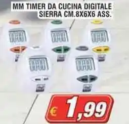 Maury's Mm timer da cucina digitale sierra offerta