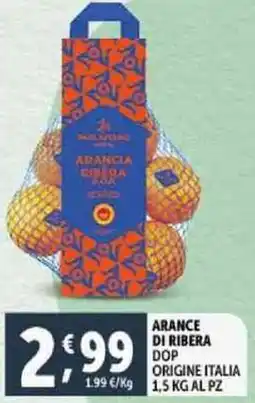 Deco Supermercati Arance di ribera dop origine italia offerta