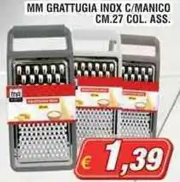 Maury's MM grattugia inox c/manico offerta