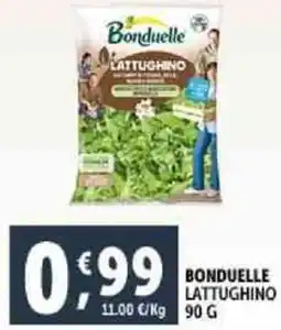 Deco Supermercati Bonduelle lattughino offerta