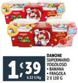 Deco Supermercati Danone supermario yogoloso offerta
