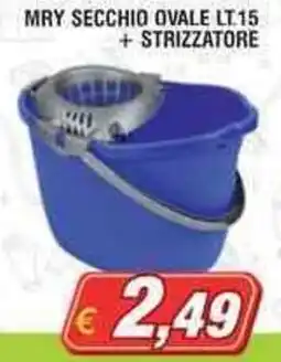Maury's Mry secchio ovale + strizzatore offerta