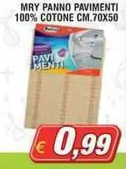 Maury's Mry panno pavimenti 100% cotone offerta