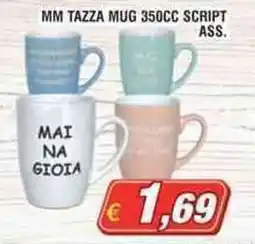 Maury's MM tazza mug 350cc script offerta