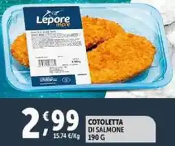 Deco Supermercati Cotoletta di salmone offerta
