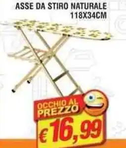 Maury's Asse da stiro naturale offerta