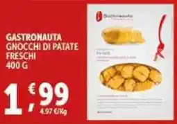 Deco Supermercati Gastronauta gnocchi di patate freschi offerta