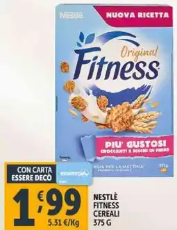 Deco Supermercati Nestlè fitness cereali offerta