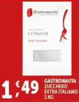 Deco Supermercati Gastronauta zucchero extra italiano offerta