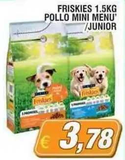 Maury's Friskies pollo mini menu /junior offerta