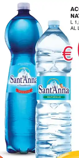 èccoMI Acqua s.anna naturale/frizzante offerta