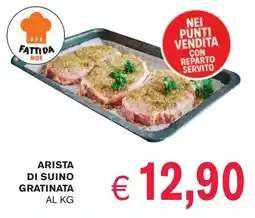 èccoMI Arista di suino gratinata offerta