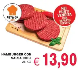 èccoMI Hamburger con salsa chili offerta