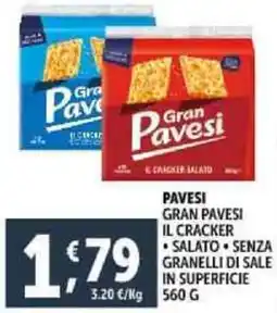 Deco Supermercati Pavesi gran pavesi il cracker offerta