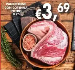 èccoMI Pancettone con cotenna intero offerta