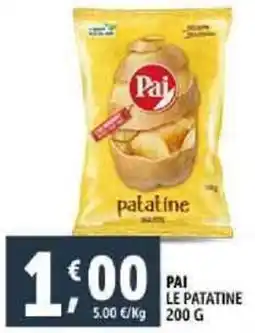 Deco Supermercati Pai le patatine offerta