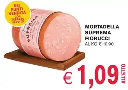 èccoMI Mortadella suprema FIORUCCI offerta