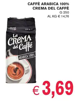 èccoMI Caffè arabica 100% crema del caffè offerta