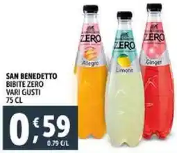 Deco Supermercati San benedetto bibite zero offerta