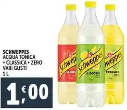 Deco Supermercati Schweppes acqua tonica offerta