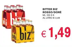 èccoMI Bitter biz rosso/dorè offerta