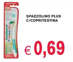 èccoMI Spazzolino plus c/copritestina offerta