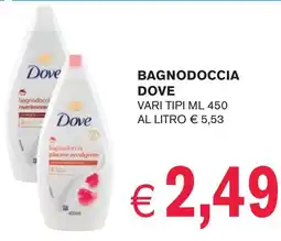 èccoMI Bagnodoccia DOVE offerta