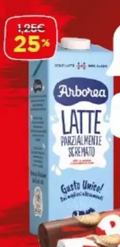 Supermercato Fratelli Scotto Arborea Latte Uht Parzialmente Scremato 100% Italiano offerta