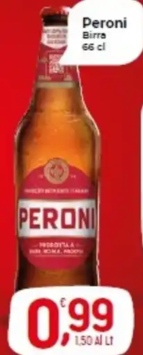 Supermercato Fratelli Scotto Peroni Birra offerta