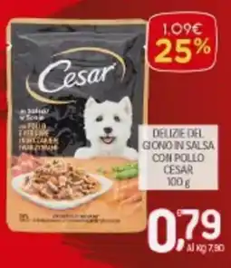 Supermercato Fratelli Scotto Delizie del giono in salsa con pollo CESAR offerta