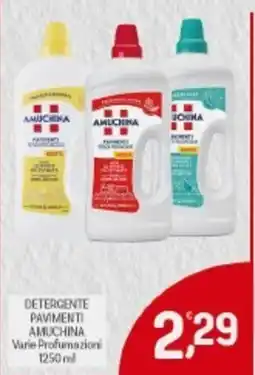 Supermercato Fratelli Scotto Detergente pavimenti AMUCHINA offerta
