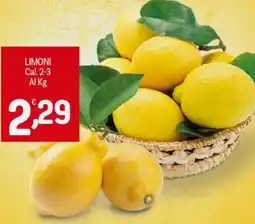 Supermercato Fratelli Scotto Limoni offerta