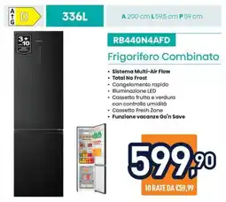 Unieuro Hisense RB440N4AFD Frigorifero Combinato offerta