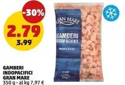 PENNY Gamberi noopacifici GRAN MARE offerta