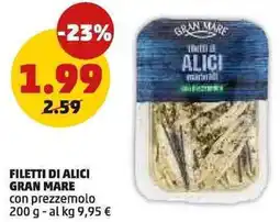 PENNY Filetti di alici gran mare con prezzemolo offerta