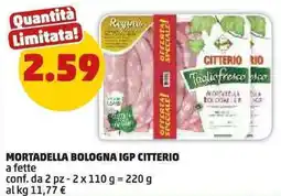 PENNY Mortadella bologna igp CITTERIO offerta
