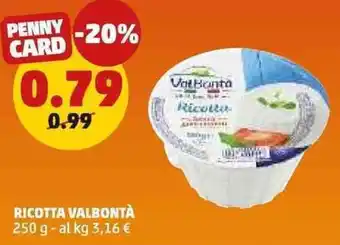 Ricotta VALBONTÀ