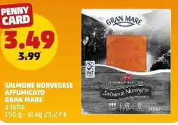 PENNY Salmone norvegese affumicato GRAN MARE offerta